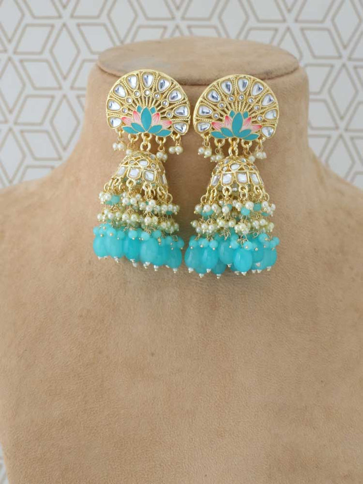 Turquoise Aarish Jewellery Set