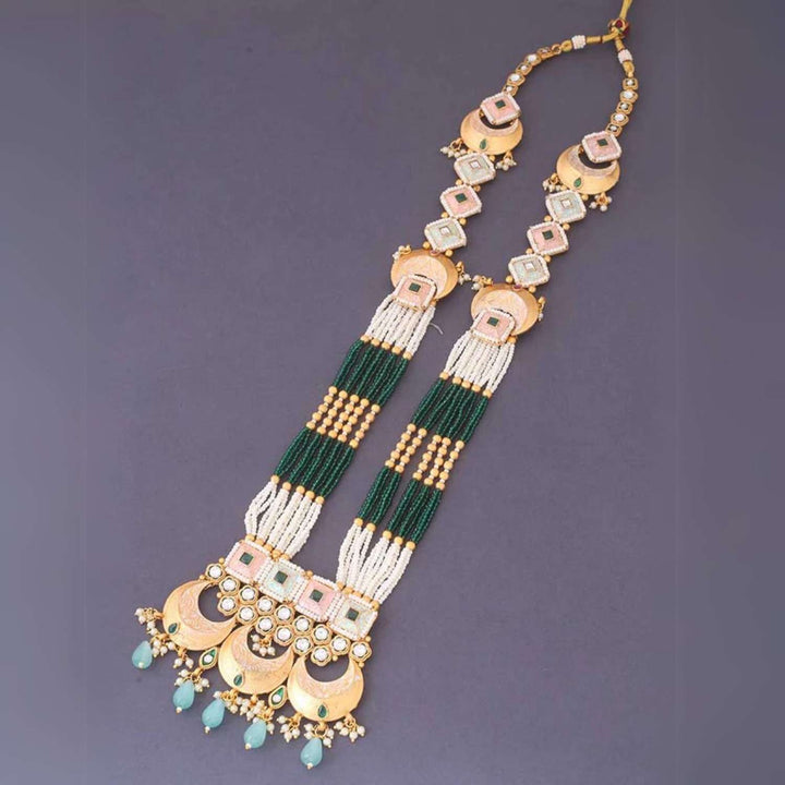 Turquoise Abhikhya Bridal Jewellery Set