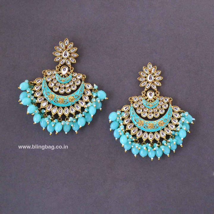 Turquoise Ajaya Chandbalis