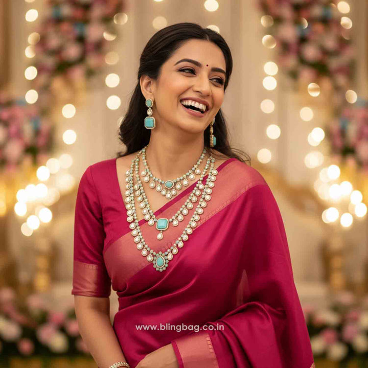 Turquoise Alishia Victorian Jewellery Set - New Arrival