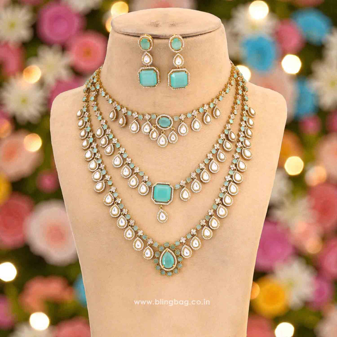 Turquoise Alishia Victorian Jewellery Set - New Arrival