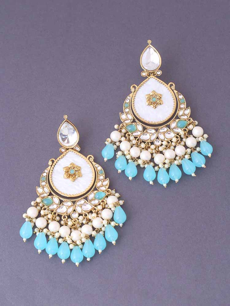 Turquoise Amulya Chandbalis