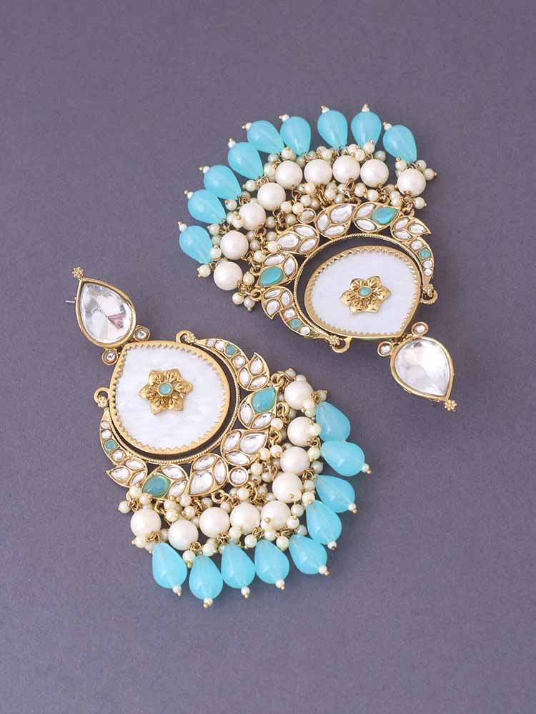 Turquoise Amulya Chandbalis
