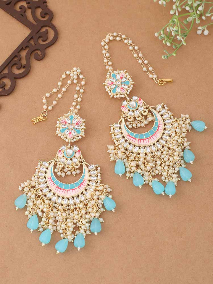 Turquoise Anaita Chandbalis