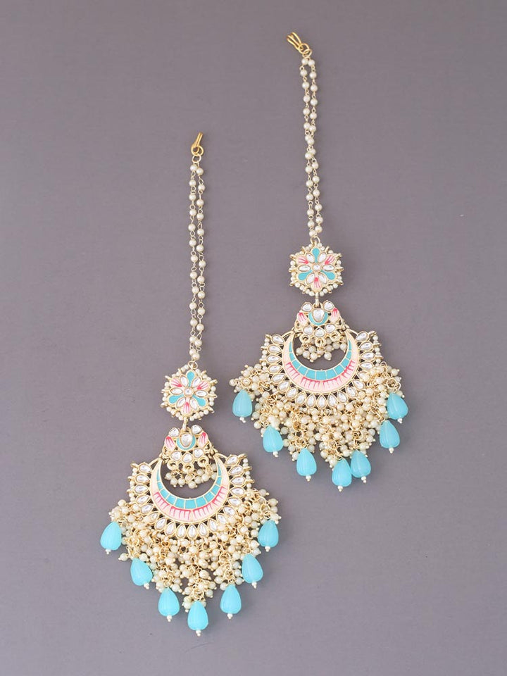 Turquoise Anaita Chandbalis