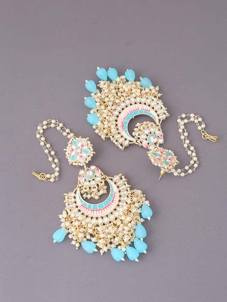 Turquoise Anaita Chandbalis