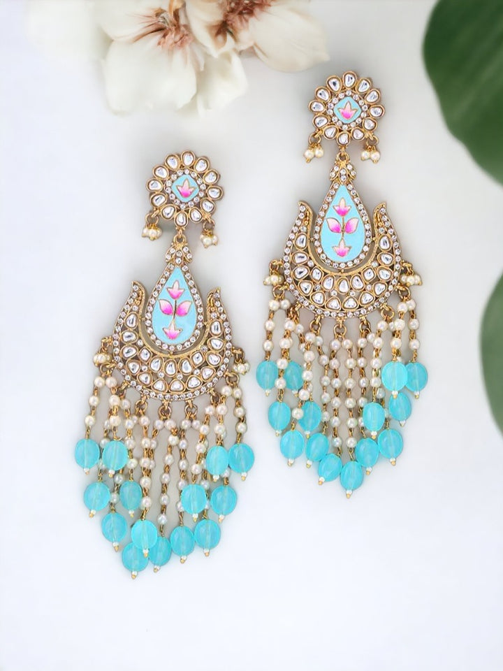 Turquoise Anala Chaandbalis