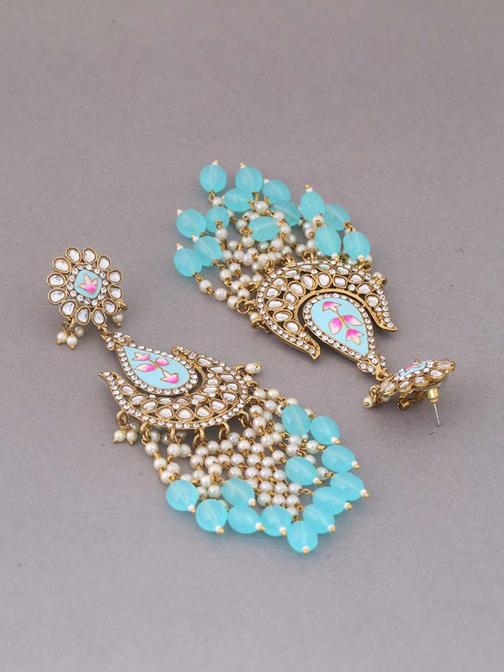 Turquoise Anala Chaandbalis