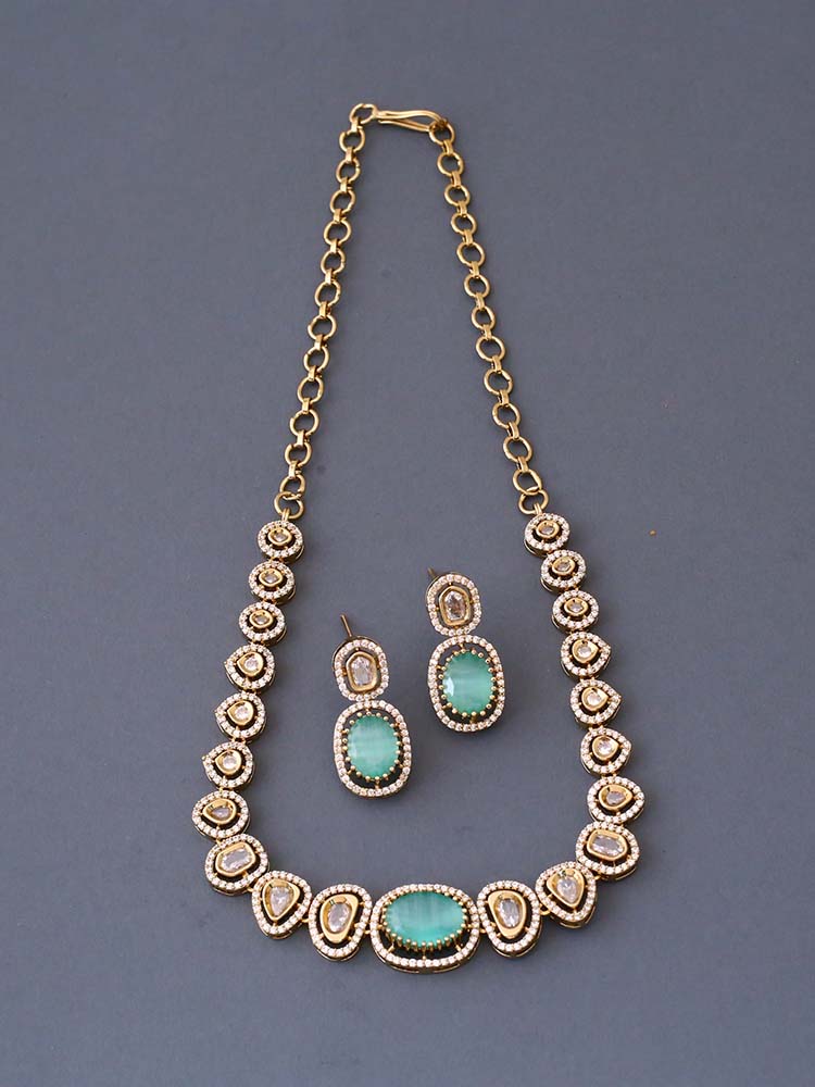 Turquoise Angelika Victorian Jewellery Set - New Arrival