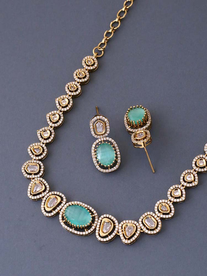Turquoise Angelika Victorian Jewellery Set - New Arrival