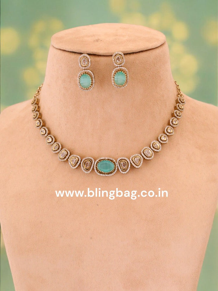Turquoise Angelika Victorian Jewellery Set - New Arrival