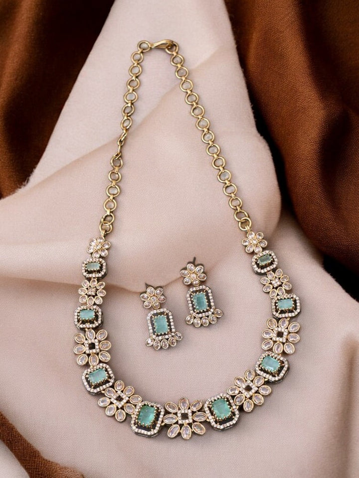 Turquoise Anja Victorian Jewellery Set - New Arrival