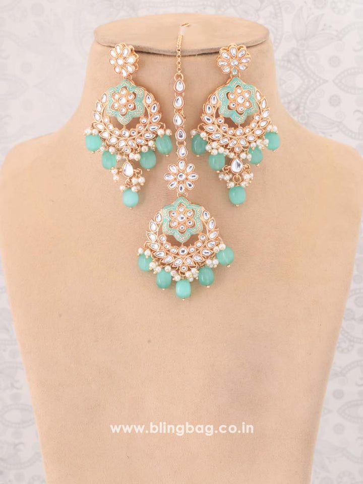 Turquoise Ankita Jewellery Set - EOSS