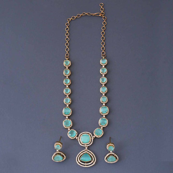 Turquoise Anna Victorian Jewellery Set - New Arrival