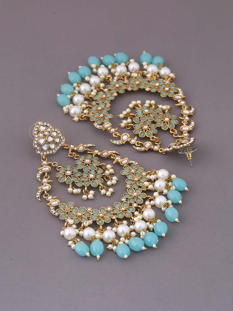 Turquoise Arkita Chaandbalis