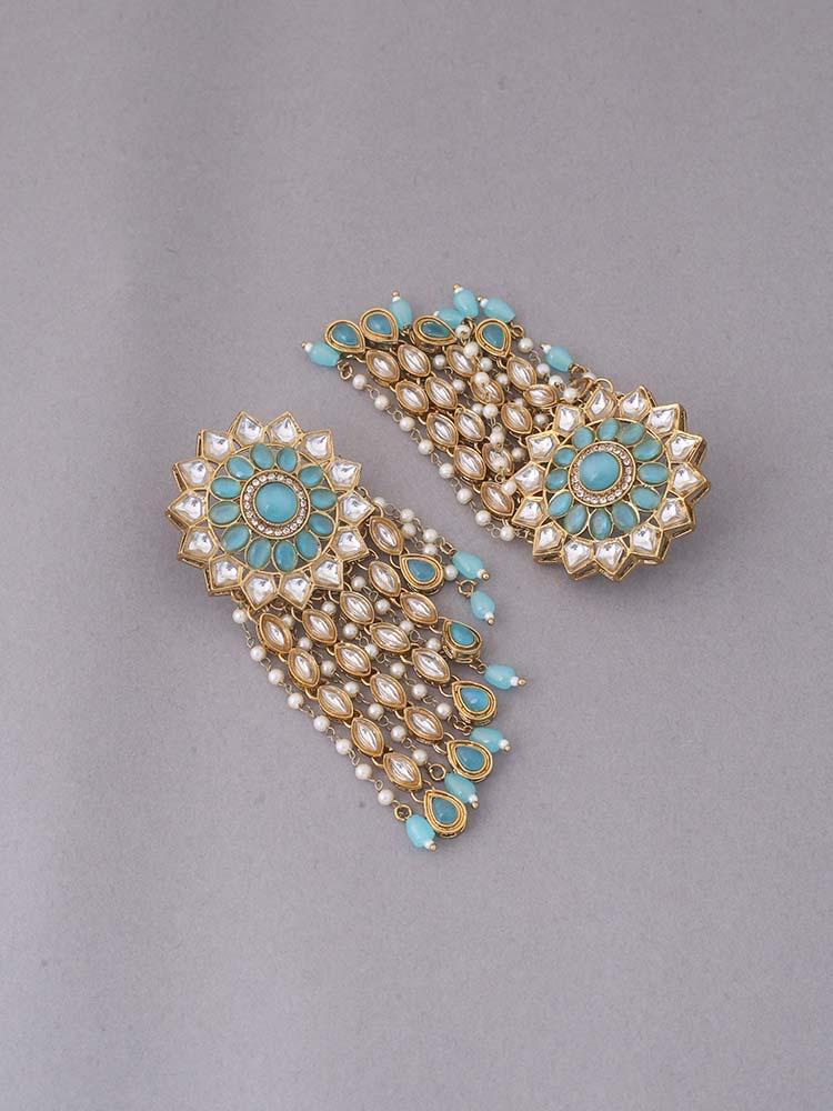 Turquoise Avisha Ethnic Danglers