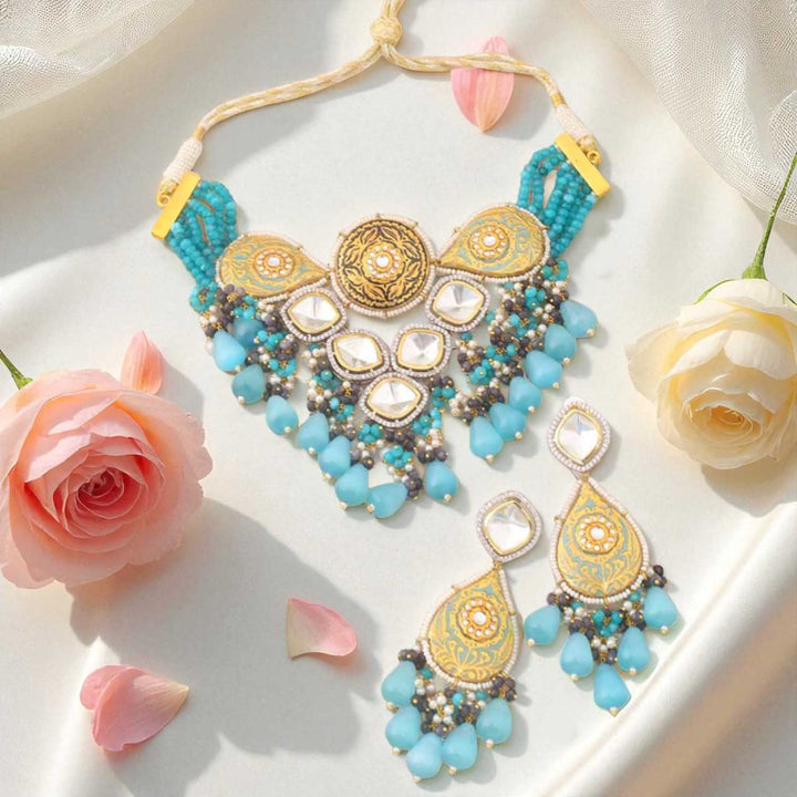 Turquoise Blaine Jewellery Set - EOSS