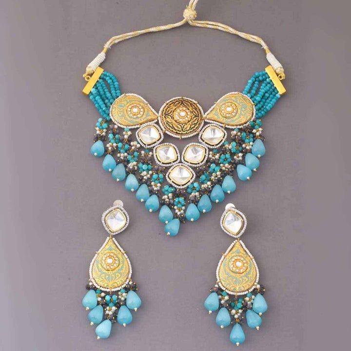 Turquoise Blaine Jewellery Set - EOSS