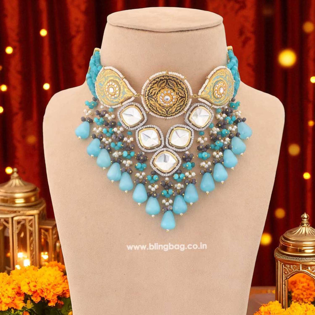 Turquoise Blaine Jewellery Set - EOSS