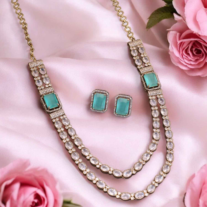 Turquoise Blisse Victorian Jewellery Set - New Arrival
