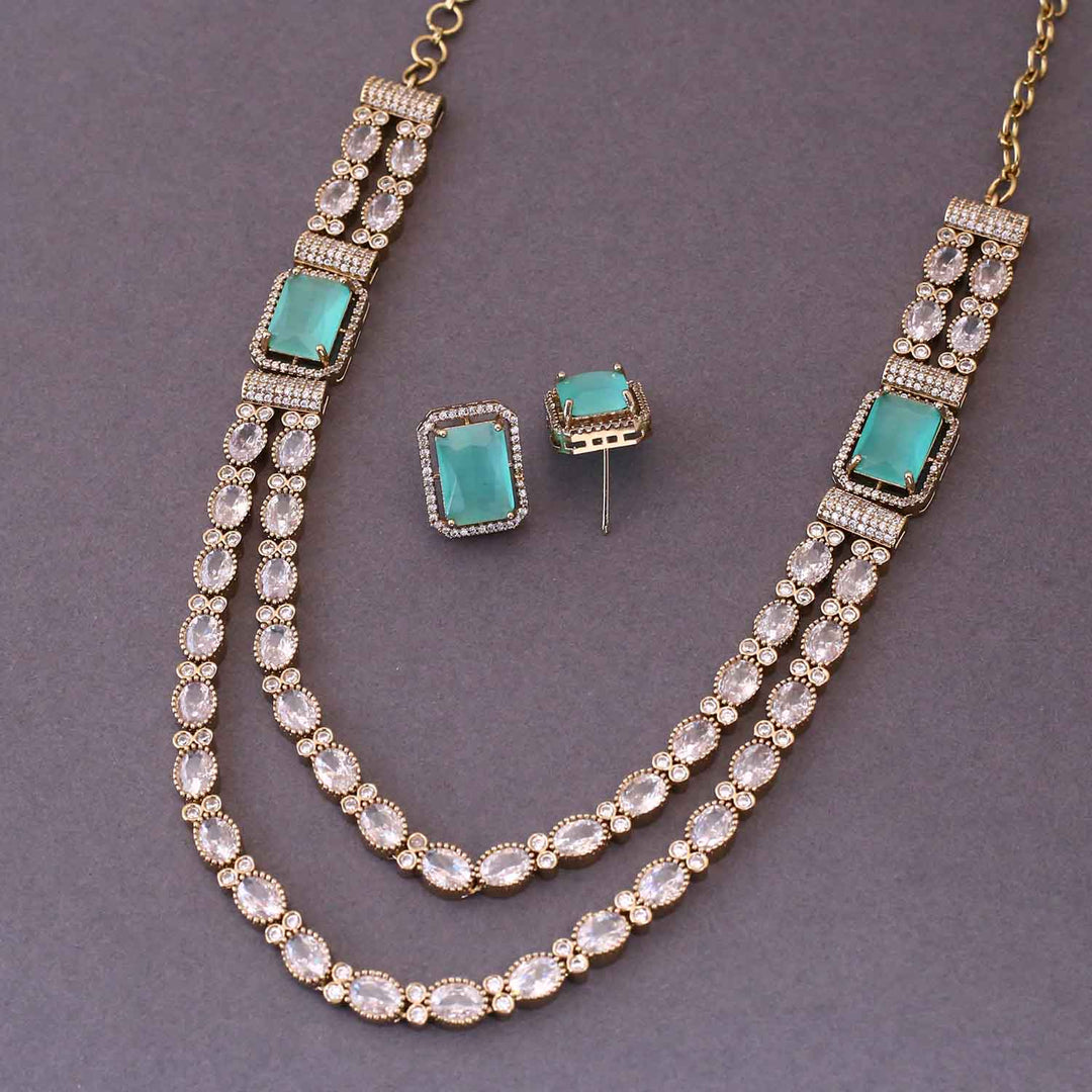 Turquoise Blisse Victorian Jewellery Set - New Arrival