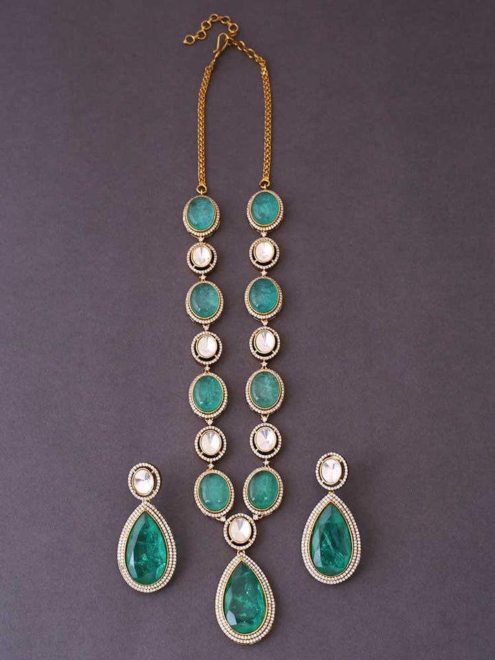 Turquoise Cassidy Zirconia Jewellery Set