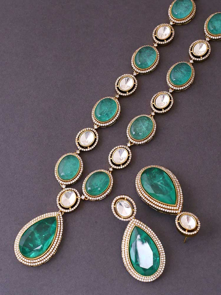 Turquoise Cassidy Zirconia Jewellery Set