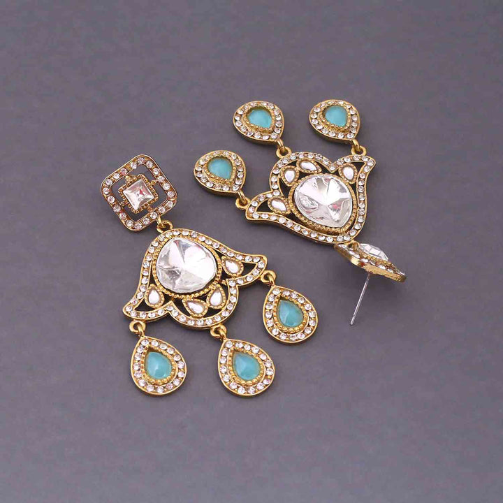 Turquoise Chandni Danglers