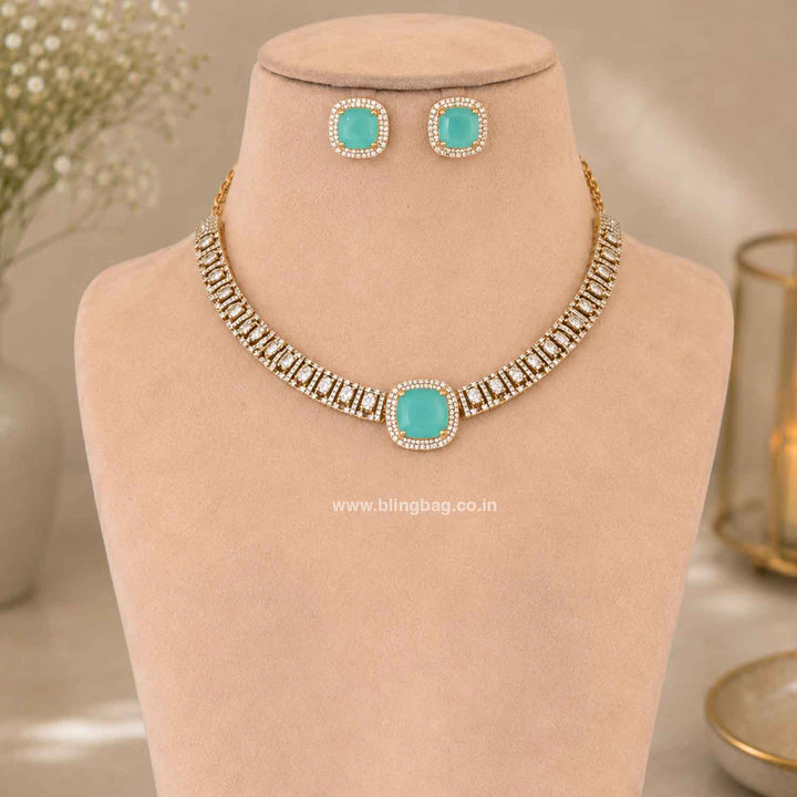 Turquoise Clarry Hasli Victorian Jewellery Set- New Arrival