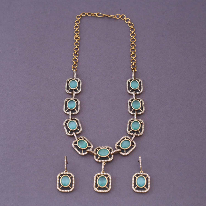 Turquoise Colena Victorian Jewellery Set- New Arrival