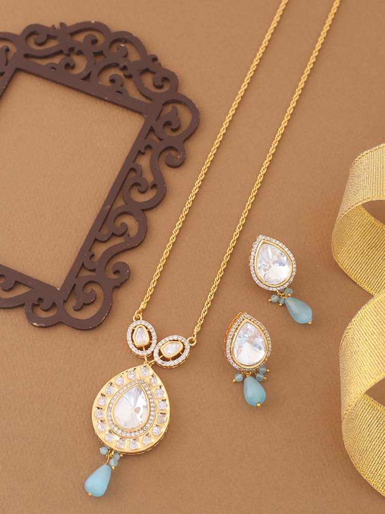 Turquoise Dalilah Pendant Set