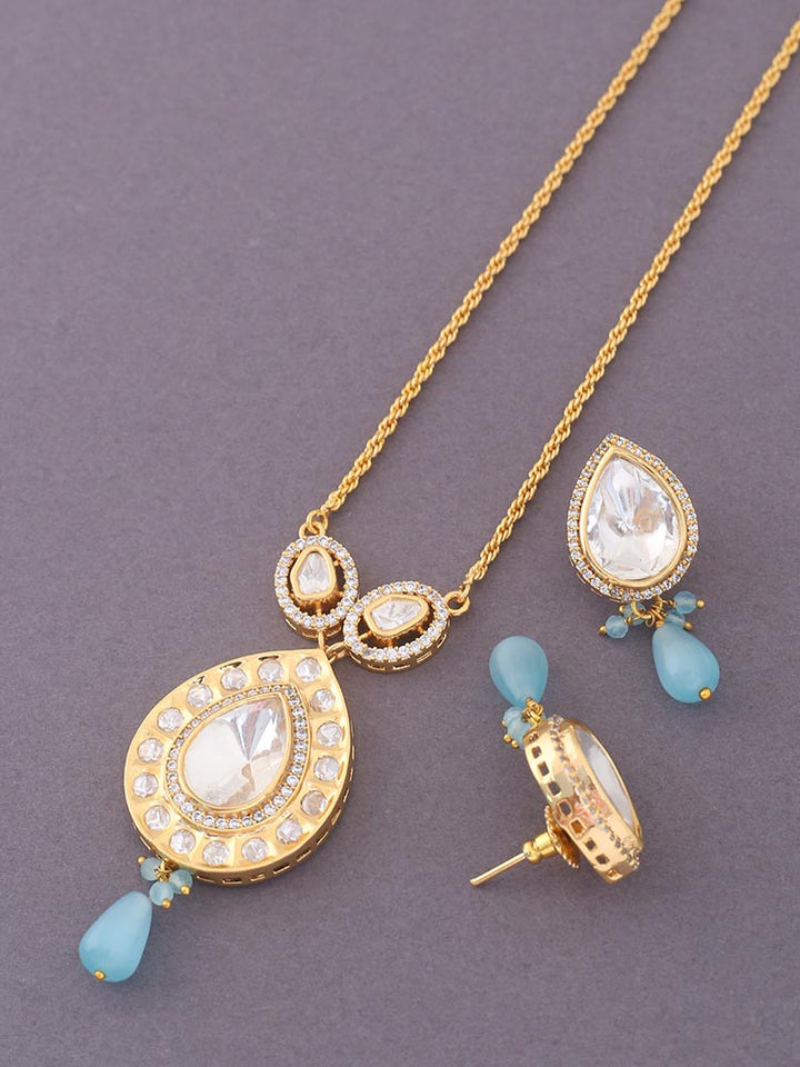 Turquoise Dalilah Pendant Set