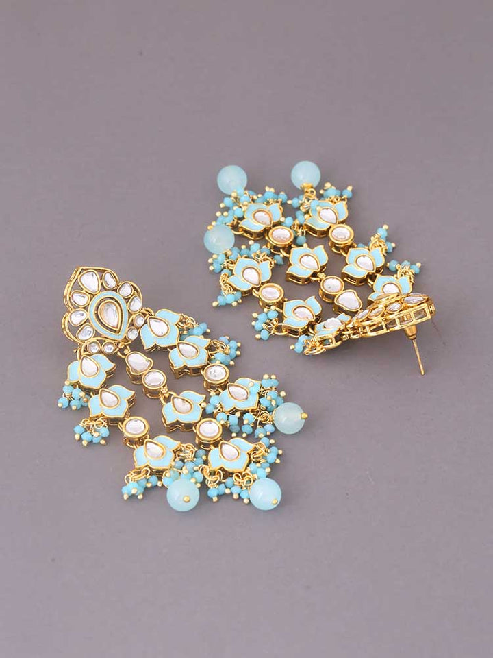 Turquoise Dharti Danglers