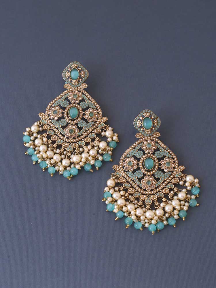 Turquoise Ditya Chaandbalis