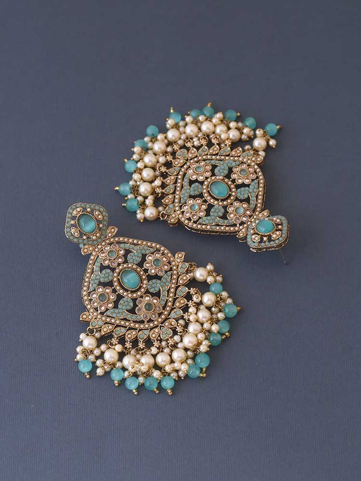 Turquoise Ditya Chaandbalis
