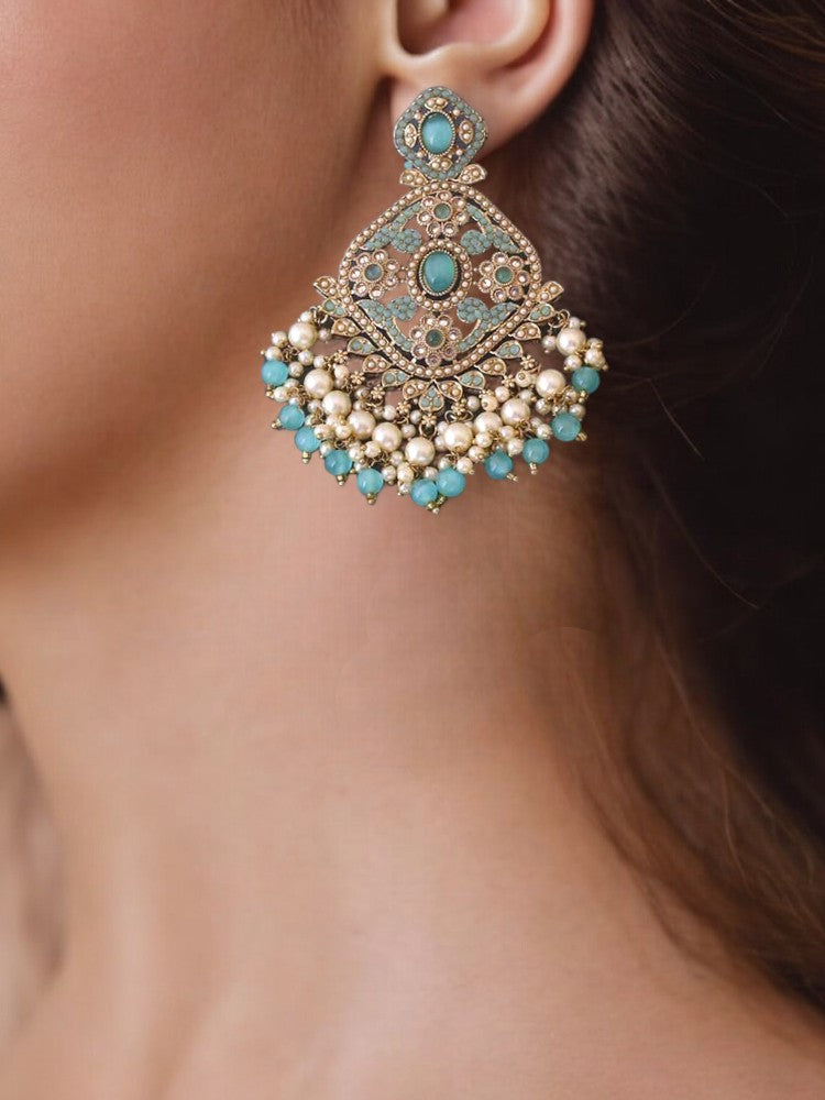 Turquoise Ditya Chaandbalis