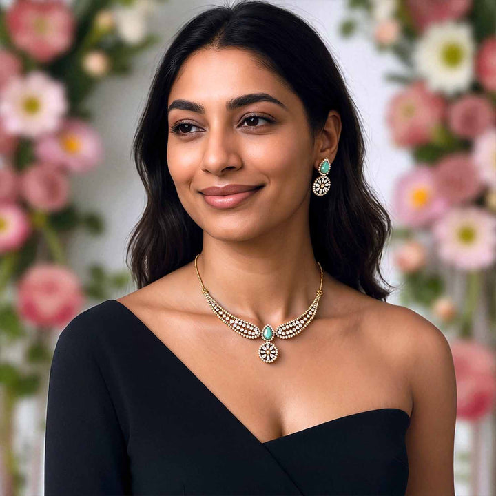 Turquoise Edel Hasli Victorian Jewellery Set- New Arrival