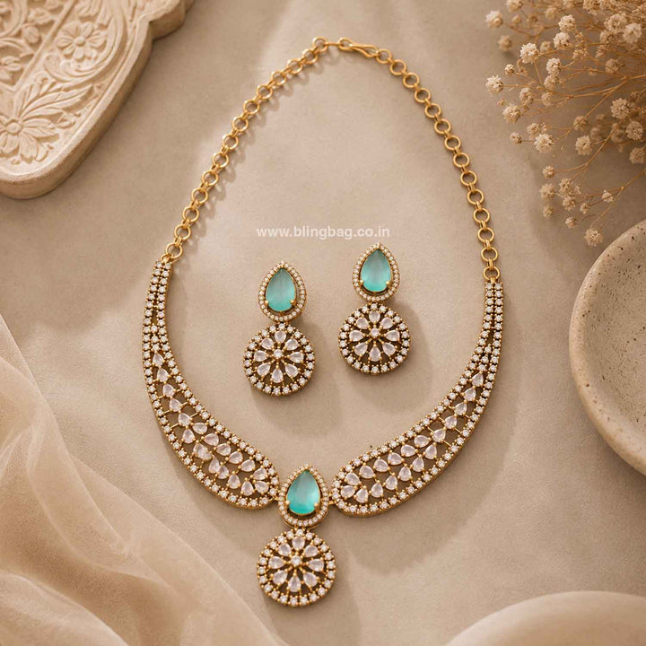 Turquoise Edel Hasli Victorian Jewellery Set- New Arrival