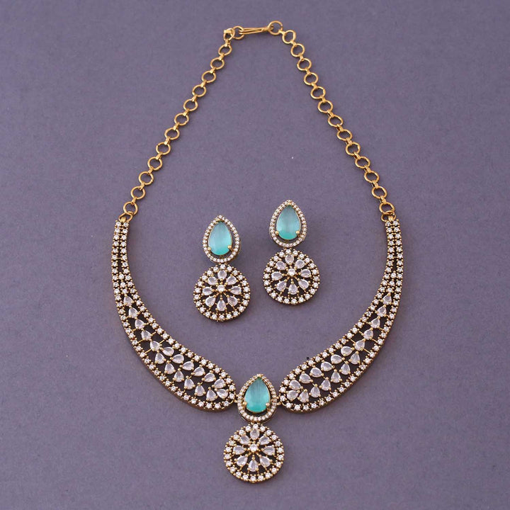 Turquoise Edel Hasli Victorian Jewellery Set- New Arrival