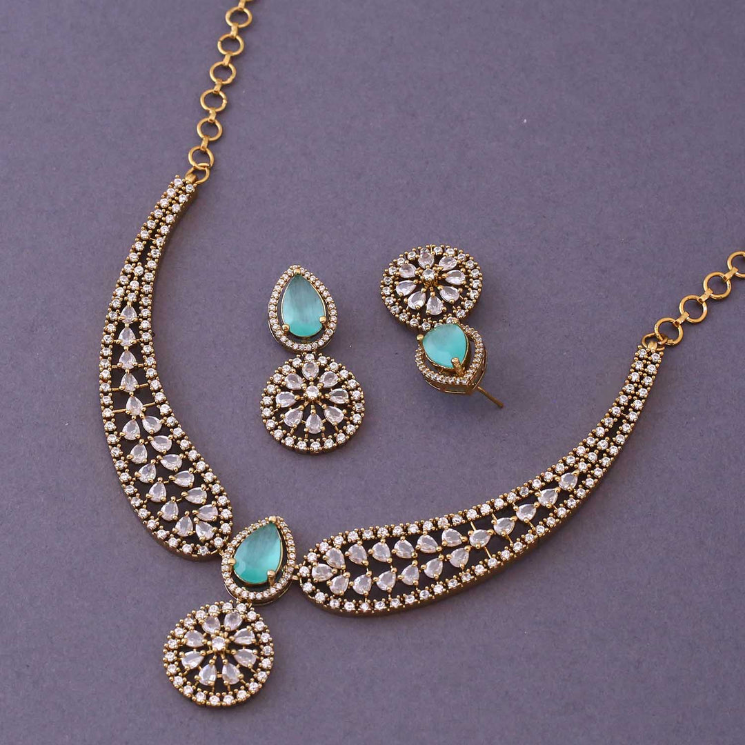 Turquoise Edel Hasli Victorian Jewellery Set- New Arrival