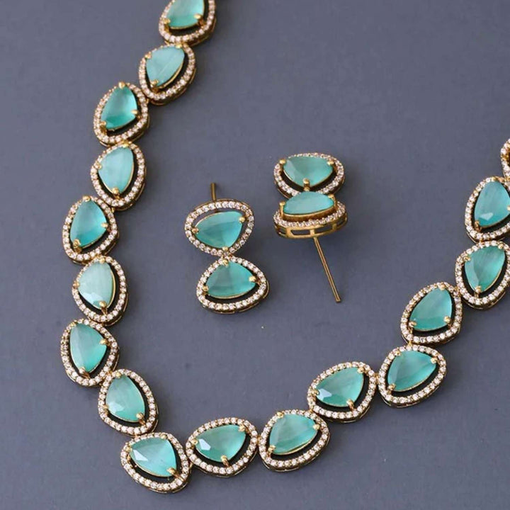 Turquoise Friederike Victorian Jewellery Set - New Arrival