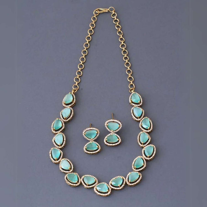 Turquoise Friederike Victorian Jewellery Set - New Arrival