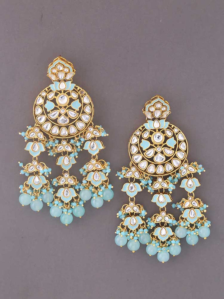 Turquoise Harshali Danglers