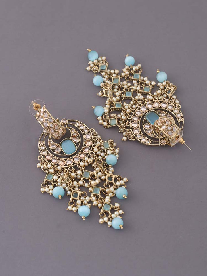 Turquoise Hema Chandbalis