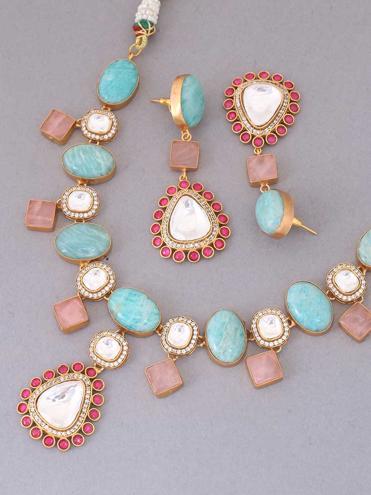 Turquoise Inayat Jewellery Set
