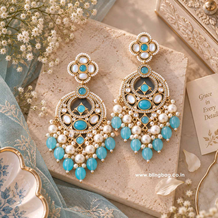 Turquoise Ishika Chaandbalis