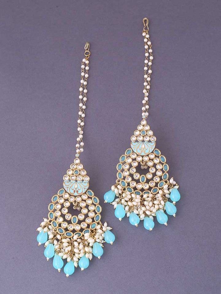 Turquoise Jasmit Chaandbalis - EOSS