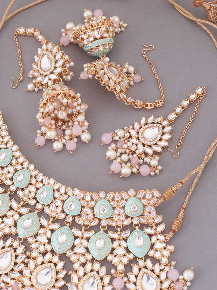 Turquoise Jayshri Jewellery Set