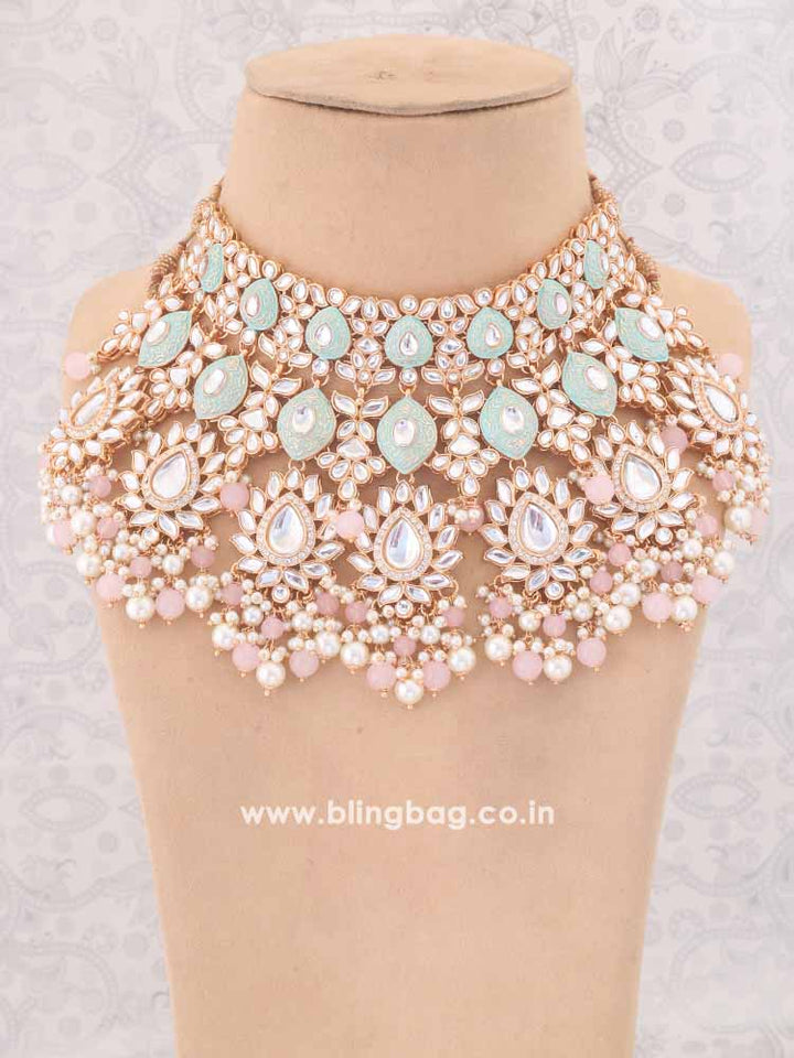 Turquoise Jayshri Jewellery Set