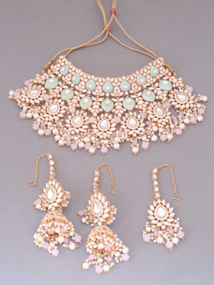 Turquoise Jayshri Jewellery Set